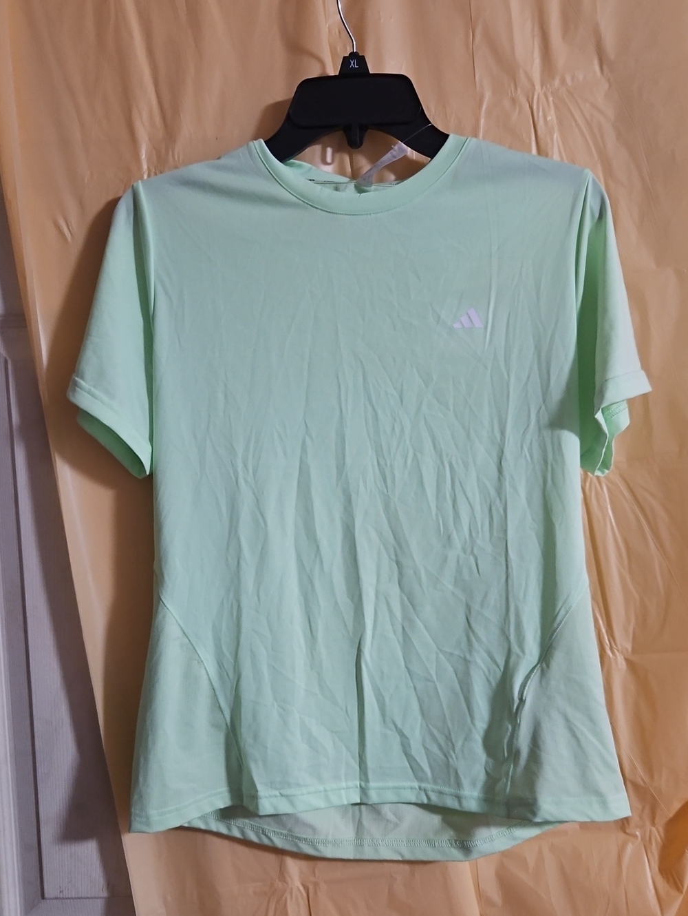 adidas Women's Training T-Shirt: GREEN: NEW WITH TAGS: SIZE L